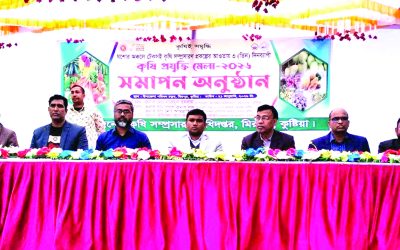 কুষ্টিয়ার মিরপুরে ৩ দিনব্যাপী কৃষি প্রযুক্তি মেলা সম্পন্ন