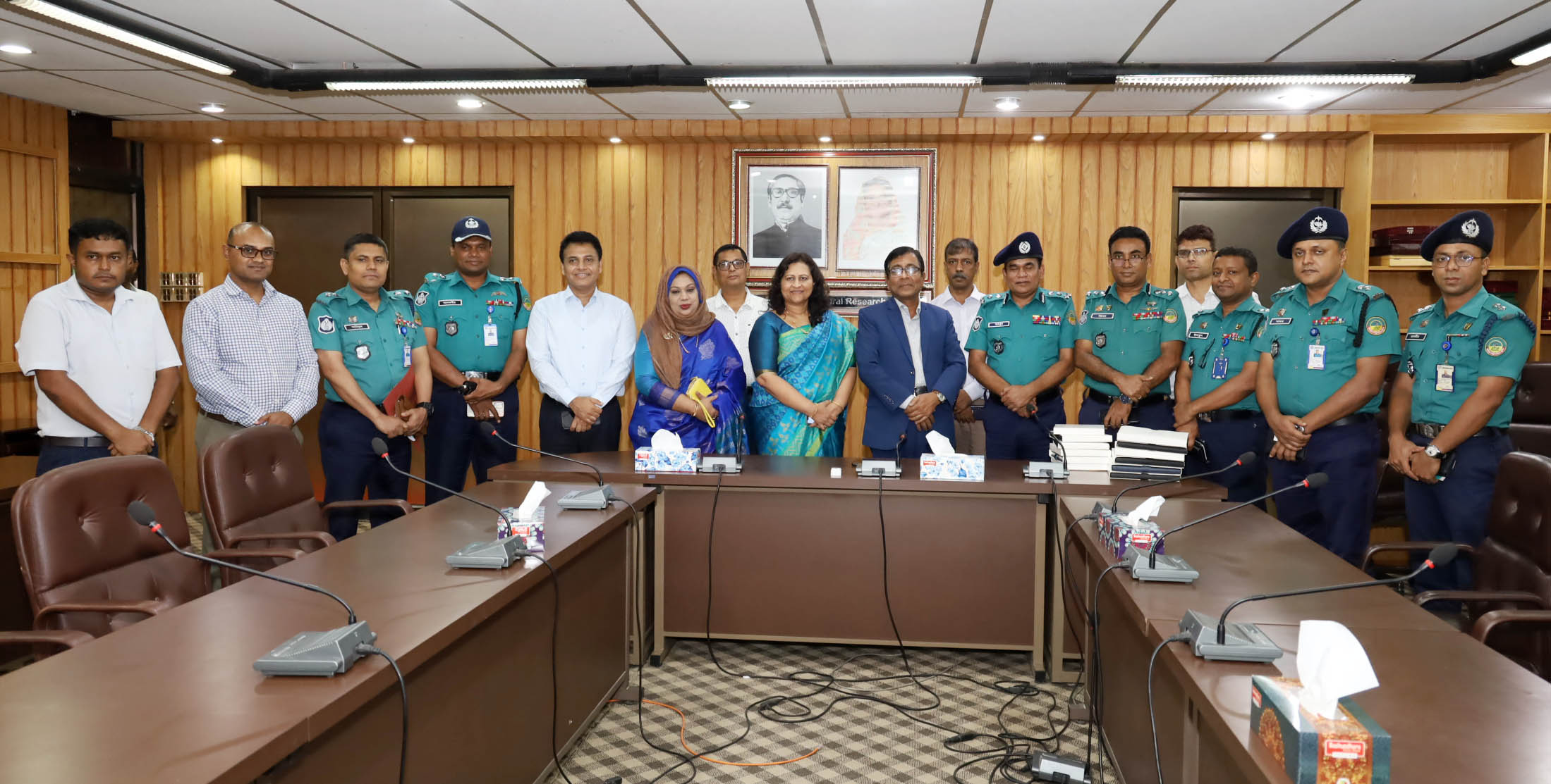 বারি’র মহাপরিচালক এর সাথে গাজীপুর মেট্রোপলিটন পুলিশ কমিশনার এর সৌজন্য সাক্ষাৎ