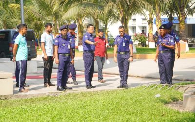 নরসিংদী পুলিশ লাইন্স ক্যান্টিনের আধুনিকায়ন ও মানোন্নয়ন কাজ পরিদর্শন করলেন পুলিশ সুপার