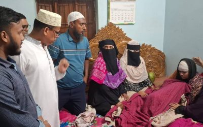 ভূমিকম্পে আহতদের পাশে নরসিংদী জেলা পুলিশ