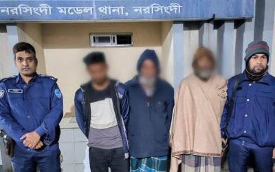 কলেজছাত্রীকে হত্যাচেষ্টার অভিযোগে নরসিংদী জেলা পুলিশের অভিযানে গ্রেপ্তার ৩