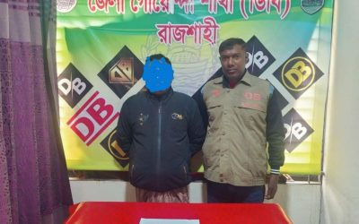 রাজশাহী জেলা গোয়েন্দা পুলিশের অভিযানে চারঘাট থানা এলাকা হতে ২০০ পিচ ইয়াবাসহ ১ জন গ্রেফতার