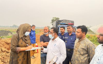 নরসিংদীতে অবৈধ মাটি উত্তোলন: মোবাইল কোর্টে ৩ লাখ টাকা জরিমানা