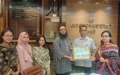 নবাগত জেলা প্রশাসকের সঙ্গে বুদ্ধি প্রতিবন্ধী ও অটিস্টিক বিদ্যালয় প্রতিনিধিদের সৌজন্য সাক্ষাৎ