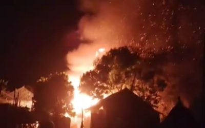 নরসিংদীর আলোকবালিতে বসতঘরে অগ্নিকাণ্ড