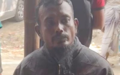 নরসিংদীতে জমি নিয়ে বিরোধ: মাকে গলা টিপে হত্যাকারী পাষণ্ড ছেলে র‍্যাবের হাতে গ্রেফতার