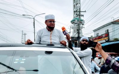 গাজীপুর-২ আসনে জামায়াতের প্রার্থী মুহাম্মদ হোসেন আলীর মোটরসাইকেল শো-ডাউন
