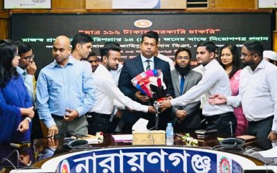 ১১২ টাকায় ১৪ জনকে সরকারি চাকরি দিয়ে প্রশংসায় ভাসছেন নারায়ণগঞ্জের মানবিক ডিসি জাহিদুল ইসলাম মিঞা