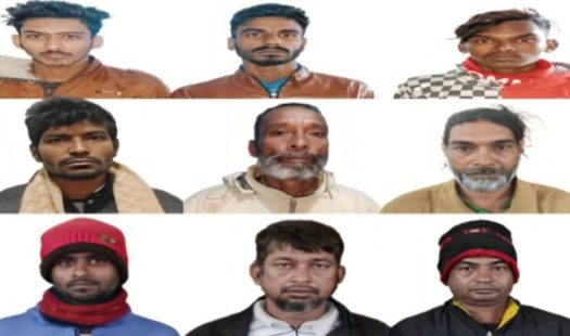 রাজশাহীতে আরএমপির মাদকবিরোধী অভিযানে গাঁজা, ট্যাপেন্টাডল, ইয়াবা ও হেরোইনসহ আটক -৯ জন