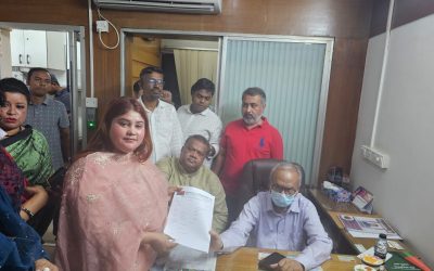 বিএনপির মহিলা সংরক্ষিত আসনের ফর্ম কিনলেন সাংবাদিক জান্নাতুল ফেরদৌস তমা