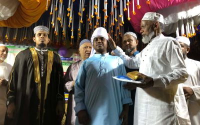 ঘুঘুডাঙ্গা হাফেজিয়া ক্বারিয়ানা মাদরাসার হাফেজ শিক্ষার্থীদের পাগড়ি প্রদান উপলক্ষে তাফসীরুল কুরআন মাহফিল অনুষ্ঠিত