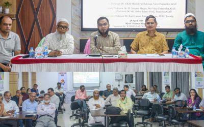 হাওর অঞ্চলে স্বল্পমেয়াদি ধান চাষে কৃষক আগ্রহ তৈরিতে গাকৃবিতে বিশেষ কর্মশালা