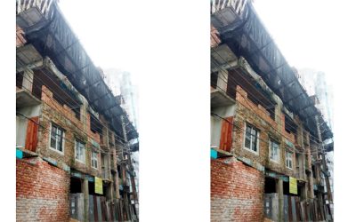 রাজউক অনুমোদিত নকশা ব্যত্যয়করে নিয়মবহির্ভূতভাবে বহুতল ভবন নির্মাণ