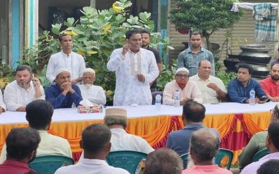 নরসিংদী -৩ (শিবপুর) আসনে বিএনপির সম্ভাব্য প্রার্থী মনজুর এলাহীর গণসংযোগ